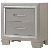 Elements Platinum Nightstand