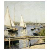 Sailing Boats at Argenteuil (circa 1888)