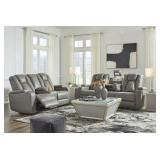 Ashley Mancin DBL Reclilning Sofa & Love Seat