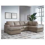 Amuleto Desert  2-PC Leather Sectional W Chaise