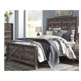 Queen Wynnlow Crossbuck Panel bed