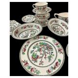 25 pc Johnson Brothers Indian  Tree Dishes