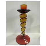 Art Glass Candlestick