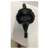 Black Onyx Look Lady Candy Dish