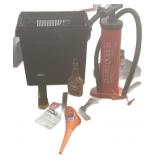 Air Pump. Fkashlights, Funnel, Tote & More