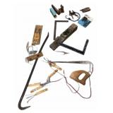 Tools-Saws, Squares, Gate Lock