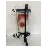 Wrought Iron Candle Holder