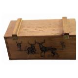 Deer Design Wood Box