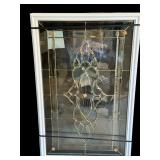 24 " x 38 ï¿½ Leaded Glass Window