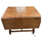 Drop Leaf Maple Dining Table