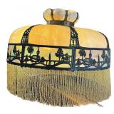 Stained Glass Hanging Lamp