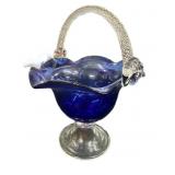 Morgantown Ritz Cobalt Blue Irene Basket