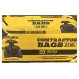 (20) 42 Gallon 32 x 50 ï¿½ Contractor Bags