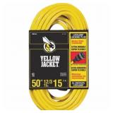 50 ï¿½ Heavy Duty Yellow Jacket Extension Cord