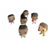 (6)  FUNKO POP NBA VINYL FIGURES