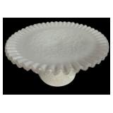 11 ï¿½ FENTON SPANISH LACE CAKE STAND