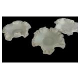 (3) Fenton Silver Crest Candy Dishes