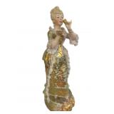 13.5 ï¿½ Gold Overlay Lady