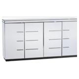 $1759 MSRP Crestview Melrose Plated Mirror Accent