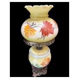 Autumn Leaf Gone With The Wind Parlor Lamp