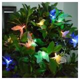 Solar Powered String Fiber Butterfly