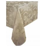 New 60 x 84 ï¿½ Oblong Damask Table Cloth  & (4)