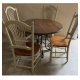 (5) PCS Estate Table And Four Chairs