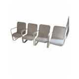 (4)PCS Estate Patio Chairs