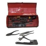 Estate Tool Box wï¿½  Tools:pipe wrenches,Files,
