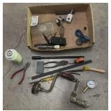 Tools: Hand Drill, Pliers, Screwdrivers