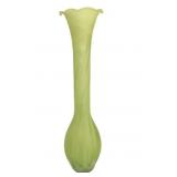 12 ï¿½ Green Satin Bud Vase