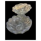 (2) Crystal Bowls-Ready To Fill