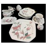 Mikasa Continental Silk Flowers Dish Set for 8
