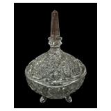 Footed Lead Crystal Candy Dish
