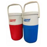 (2) Coleman PolyLite Water Jugs