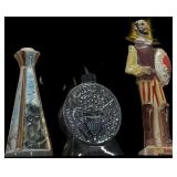(3) Jim Beam Decanters