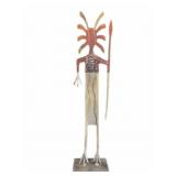 Handcrafted Steel Petroglyph