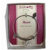 Footnotes Follow Your Heart Bracelet