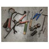 Box Deal Of Tools Such As Bits, Garden Tools