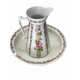 Beautiful Pitcher & Bowl
