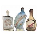 (3) jim Beam Bottles