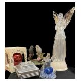 Angel Snow Globe, Lovebirds & More