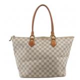 Louis Vuitton Damier Azur Saleya  MM Tote Bag