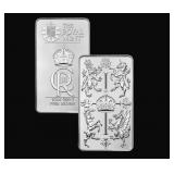 10 oz Silver Bar - The Royal Celebration