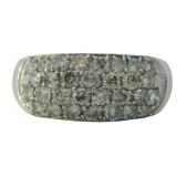 Platinum1.00 ct Natural Brilliant Diamond Ring