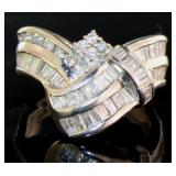 Platinum 1.90 ct Brilliant Natural Diamond Ring