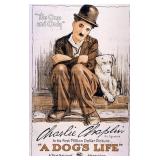 Charlie Chaplin's  A Dog's Life, 1918 LE Art Print