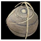 Large Handwoven Basket Needs Work