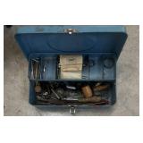 Tools-Metal Toolbox And Tools
