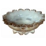 Slag Glass Bowl